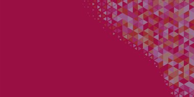 Soyut Üçgen renkli arkaplan veya çokgenler içeren duvar kağıdı üçgen şekiller ve renkler, üçgenler veya uzayın yumuşak rengini kopyalayan çukurluk geometrik şekiller