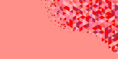 Soyut Üçgen renkli arkaplan veya çokgenler içeren duvar kağıdı üçgen şekiller ve renkler, üçgenler veya uzayın yumuşak rengini kopyalayan çukurluk geometrik şekiller