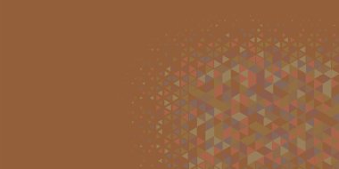 Soyut Üçgen renkli arkaplan veya çokgenler içeren duvar kağıdı üçgen şekiller ve renkler, üçgenler veya uzayın yumuşak rengini kopyalayan çukurluk geometrik şekiller