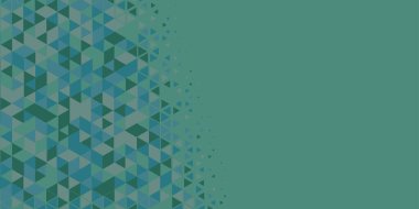 Soyut Üçgen renkli arkaplan veya çokgenler içeren duvar kağıdı üçgen şekiller ve renkler, üçgenler veya uzayın yumuşak rengini kopyalayan çukurluk geometrik şekiller