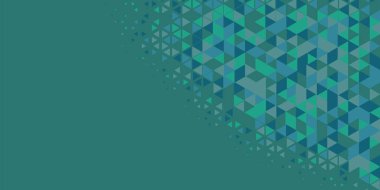 Soyut Üçgen renkli arkaplan veya çokgenler içeren duvar kağıdı üçgen şekiller ve renkler, üçgenler veya uzayın yumuşak rengini kopyalayan çukurluk geometrik şekiller