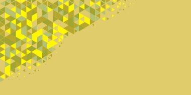 Soyut Üçgen renkli arkaplan veya çokgenler içeren duvar kağıdı üçgen şekiller ve renkler, üçgenler veya uzayın yumuşak rengini kopyalayan çukurluk geometrik şekiller