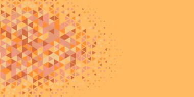 Soyut Üçgen renkli arkaplan veya çokgenler içeren duvar kağıdı üçgen şekiller ve renkler, üçgenler veya uzayın yumuşak rengini kopyalayan çukurluk geometrik şekiller