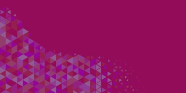 Soyut Üçgen renkli arkaplan veya çokgenler içeren duvar kağıdı üçgen şekiller ve renkler, üçgenler veya uzayın yumuşak rengini kopyalayan çukurluk geometrik şekiller