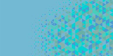 Soyut Üçgen renkli arkaplan veya çokgenler içeren duvar kağıdı üçgen şekiller ve renkler, üçgenler veya uzayın yumuşak rengini kopyalayan çukurluk geometrik şekiller