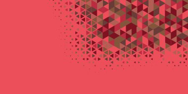 Soyut Üçgen renkli arkaplan veya çokgenler içeren duvar kağıdı üçgen şekiller ve renkler, üçgenler veya uzayın yumuşak rengini kopyalayan çukurluk geometrik şekiller