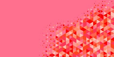 Soyut Üçgen renkli arkaplan veya çokgenler içeren duvar kağıdı üçgen şekiller ve renkler, üçgenler veya uzayın yumuşak rengini kopyalayan çukurluk geometrik şekiller