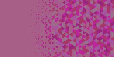 Soyut Üçgen renkli arkaplan veya çokgenler içeren duvar kağıdı üçgen şekiller ve renkler, üçgenler veya uzayın yumuşak rengini kopyalayan çukurluk geometrik şekiller