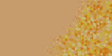 Soyut Üçgen renkli arkaplan veya çokgenler içeren duvar kağıdı üçgen şekiller ve renkler, üçgenler veya uzayın yumuşak rengini kopyalayan çukurluk geometrik şekiller