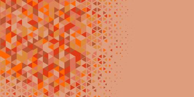 Soyut Üçgen renkli arkaplan veya çokgenler içeren duvar kağıdı üçgen şekiller ve renkler, üçgenler veya uzayın yumuşak rengini kopyalayan çukurluk geometrik şekiller