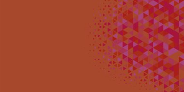 Soyut Üçgen renkli arkaplan veya çokgenler içeren duvar kağıdı üçgen şekiller ve renkler, üçgenler veya uzayın yumuşak rengini kopyalayan çukurluk geometrik şekiller