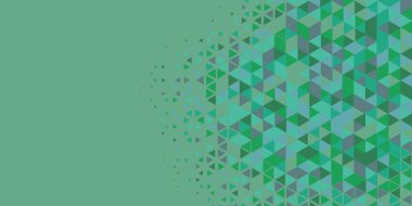 Soyut Üçgen renkli arkaplan veya çokgenler içeren duvar kağıdı üçgen şekiller ve renkler, üçgenler veya uzayın yumuşak rengini kopyalayan çukurluk geometrik şekiller