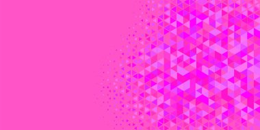 Soyut Üçgen renkli arkaplan veya çokgenler içeren duvar kağıdı üçgen şekiller ve renkler, üçgenler veya uzayın yumuşak rengini kopyalayan çukurluk geometrik şekiller