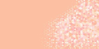 Soyut Üçgen renkli arkaplan veya çokgenler içeren duvar kağıdı üçgen şekiller ve renkler, üçgenler veya uzayın yumuşak rengini kopyalayan çukurluk geometrik şekiller