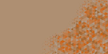 Soyut Üçgen renkli arkaplan veya çokgenler içeren duvar kağıdı üçgen şekiller ve renkler, üçgenler veya uzayın yumuşak rengini kopyalayan çukurluk geometrik şekiller