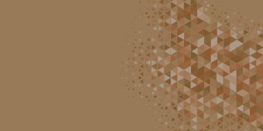 Soyut Üçgen renkli arkaplan veya çokgenler içeren duvar kağıdı üçgen şekiller ve renkler, üçgenler veya uzayın yumuşak rengini kopyalayan çukurluk geometrik şekiller