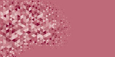 Soyut Üçgen renkli arkaplan veya çokgenler içeren duvar kağıdı üçgen şekiller ve renkler, üçgenler veya uzayın yumuşak rengini kopyalayan çukurluk geometrik şekiller