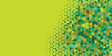 Soyut Üçgen renkli arkaplan veya çokgenler içeren duvar kağıdı üçgen şekiller ve renkler, üçgenler veya uzayın yumuşak rengini kopyalayan çukurluk geometrik şekiller