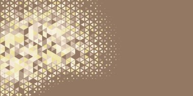 Soyut Üçgen renkli arkaplan veya çokgenler içeren duvar kağıdı üçgen şekiller ve renkler, üçgenler veya uzayın yumuşak rengini kopyalayan çukurluk geometrik şekiller