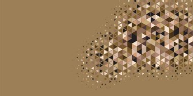 Soyut Üçgen renkli arkaplan veya çokgenler içeren duvar kağıdı üçgen şekiller ve renkler, üçgenler veya uzayın yumuşak rengini kopyalayan çukurluk geometrik şekiller