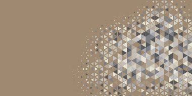 Soyut Üçgen renkli arkaplan veya çokgenler içeren duvar kağıdı üçgen şekiller ve renkler, üçgenler veya uzayın yumuşak rengini kopyalayan çukurluk geometrik şekiller