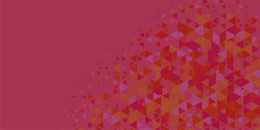 Soyut Üçgen renkli arkaplan veya çokgenler içeren duvar kağıdı üçgen şekiller ve renkler, üçgenler veya uzayın yumuşak rengini kopyalayan çukurluk geometrik şekiller