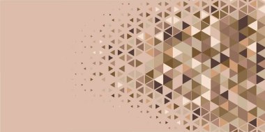 Soyut Üçgen renkli arkaplan veya çokgenler içeren duvar kağıdı üçgen şekiller ve renkler, üçgenler veya uzayın yumuşak rengini kopyalayan çukurluk geometrik şekiller