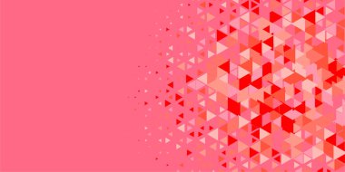 Soyut Üçgen renkli arkaplan veya çokgenler içeren duvar kağıdı üçgen şekiller ve renkler, üçgenler veya uzayın yumuşak rengini kopyalayan çukurluk geometrik şekiller