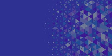 Soyut Üçgen renkli arkaplan veya çokgenler içeren duvar kağıdı üçgen şekiller ve renkler, üçgenler veya uzayın yumuşak rengini kopyalayan çukurluk geometrik şekiller