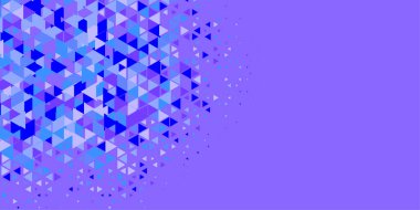 Soyut Üçgen renkli arkaplan veya çokgenler içeren duvar kağıdı üçgen şekiller ve renkler, üçgenler veya uzayın yumuşak rengini kopyalayan çukurluk geometrik şekiller