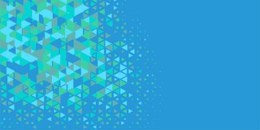 Soyut Üçgen renkli arkaplan veya çokgenler içeren duvar kağıdı üçgen şekiller ve renkler, üçgenler veya uzayın yumuşak rengini kopyalayan çukurluk geometrik şekiller