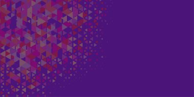 Soyut Üçgen renkli arkaplan veya çokgenler içeren duvar kağıdı üçgen şekiller ve renkler, üçgenler veya uzayın yumuşak rengini kopyalayan çukurluk geometrik şekiller