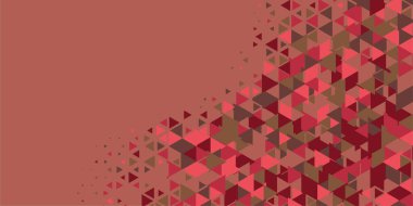 Soyut Üçgen renkli arkaplan veya çokgenler içeren duvar kağıdı üçgen şekiller ve renkler, üçgenler veya uzayın yumuşak rengini kopyalayan çukurluk geometrik şekiller