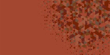 Soyut Üçgen renkli arkaplan veya çokgenler içeren duvar kağıdı üçgen şekiller ve renkler, üçgenler veya uzayın yumuşak rengini kopyalayan çukurluk geometrik şekiller