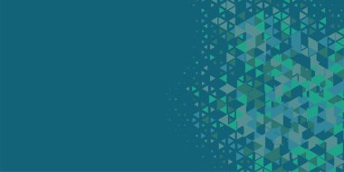 Soyut Üçgen renkli arkaplan veya çokgenler içeren duvar kağıdı üçgen şekiller ve renkler, üçgenler veya uzayın yumuşak rengini kopyalayan çukurluk geometrik şekiller