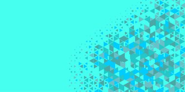 Soyut Üçgen renkli arkaplan veya çokgenler içeren duvar kağıdı üçgen şekiller ve renkler, üçgenler veya uzayın yumuşak rengini kopyalayan çukurluk geometrik şekiller