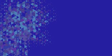 Soyut Üçgen renkli arkaplan veya çokgenler içeren duvar kağıdı üçgen şekiller ve renkler, üçgenler veya uzayın yumuşak rengini kopyalayan çukurluk geometrik şekiller