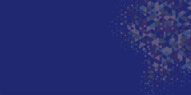 Soyut Üçgen renkli arkaplan veya çokgenler içeren duvar kağıdı üçgen şekiller ve renkler, üçgenler veya uzayın yumuşak rengini kopyalayan çukurluk geometrik şekiller