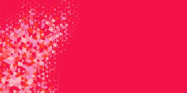 Soyut Üçgen renkli arkaplan veya çokgenler içeren duvar kağıdı üçgen şekiller ve renkler, üçgenler veya uzayın yumuşak rengini kopyalayan çukurluk geometrik şekiller