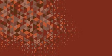 Soyut Üçgen renkli arkaplan veya çokgenler içeren duvar kağıdı üçgen şekiller ve renkler, üçgenler veya uzayın yumuşak rengini kopyalayan çukurluk geometrik şekiller