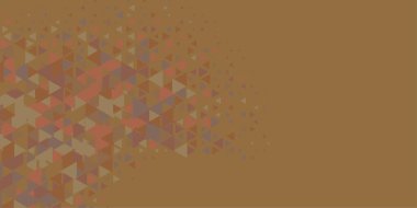 Soyut Üçgen renkli arkaplan veya çokgenler içeren duvar kağıdı üçgen şekiller ve renkler, üçgenler veya uzayın yumuşak rengini kopyalayan çukurluk geometrik şekiller