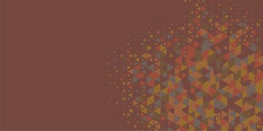 Soyut Üçgen renkli arkaplan veya çokgenler içeren duvar kağıdı üçgen şekiller ve renkler, üçgenler veya uzayın yumuşak rengini kopyalayan çukurluk geometrik şekiller