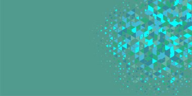 Soyut Üçgen renkli arkaplan veya çokgenler içeren duvar kağıdı üçgen şekiller ve renkler, üçgenler veya uzayın yumuşak rengini kopyalayan çukurluk geometrik şekiller