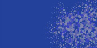 Soyut Üçgen renkli arkaplan veya çokgenler içeren duvar kağıdı üçgen şekiller ve renkler, üçgenler veya uzayın yumuşak rengini kopyalayan çukurluk geometrik şekiller