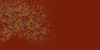 Soyut Üçgen renkli arkaplan veya çokgenler içeren duvar kağıdı üçgen şekiller ve renkler, üçgenler veya uzayın yumuşak rengini kopyalayan çukurluk geometrik şekiller