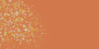 Soyut Üçgen renkli arkaplan veya çokgenler içeren duvar kağıdı üçgen şekiller ve renkler, üçgenler veya uzayın yumuşak rengini kopyalayan çukurluk geometrik şekiller