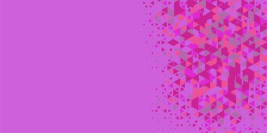 Soyut Üçgen renkli arkaplan veya çokgenler içeren duvar kağıdı üçgen şekiller ve renkler, üçgenler veya uzayın yumuşak rengini kopyalayan çukurluk geometrik şekiller