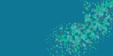 Soyut Üçgen renkli arkaplan veya çokgenler içeren duvar kağıdı üçgen şekiller ve renkler, üçgenler veya uzayın yumuşak rengini kopyalayan çukurluk geometrik şekiller