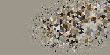 Soyut Üçgen renkli arkaplan veya çokgenler içeren duvar kağıdı üçgen şekiller ve renkler, üçgenler veya uzayın yumuşak rengini kopyalayan çukurluk geometrik şekiller