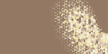 Soyut Üçgen renkli arkaplan veya çokgenler içeren duvar kağıdı üçgen şekiller ve renkler, üçgenler veya uzayın yumuşak rengini kopyalayan çukurluk geometrik şekiller